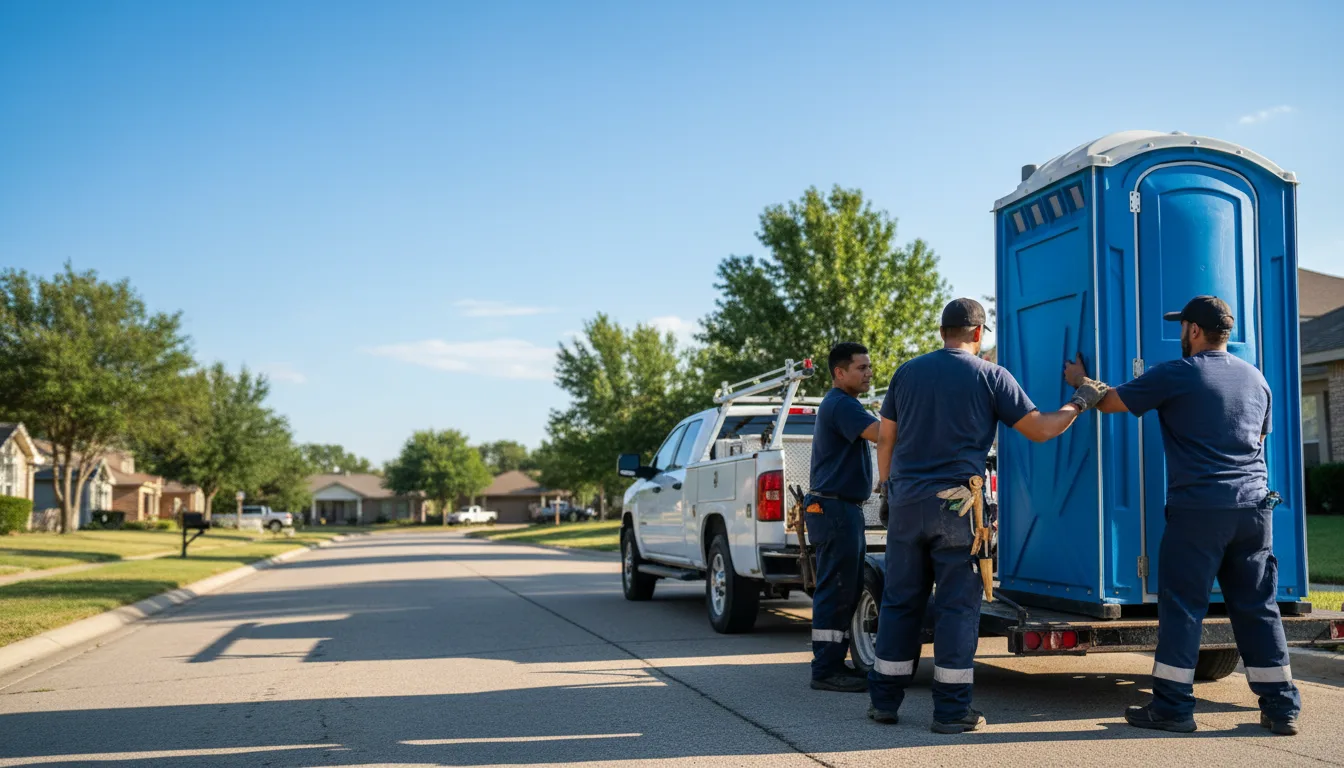 Portable Toilet Rental in Richland Springs, TX near me